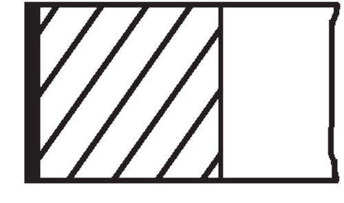 Mahle kolbenringsatz 033 n1 - 033,
